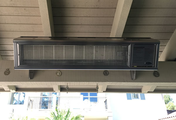 New Outdoor Heating Installations